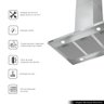Coifa Ilha Soft Touch 90cm Exaustor Depurador com Led 3 Velocidades Inox 127v G80 - Invita Coifa Ilh - 7