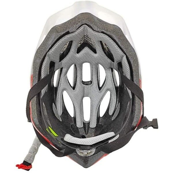Capacete Ciclismo Absolute Wild com LED Branco/Amar Neon M/G - Branco - 2