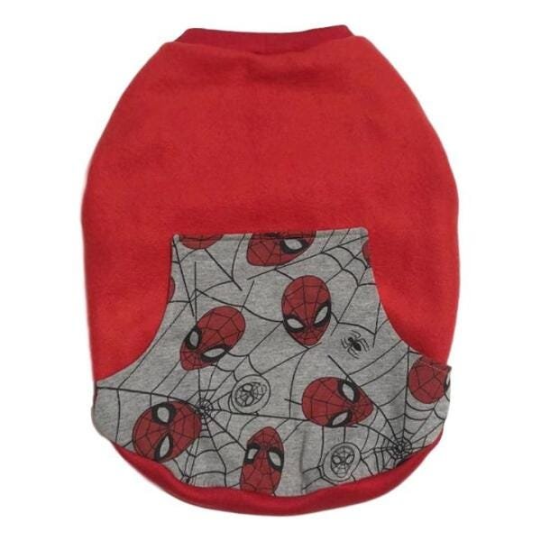 Moletom Soft Pet Spider Vermelho - PP - 1