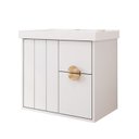 Ver imagem 2 de Gabinete para Banheiro 60cm com 1 Porta 2 Gavetas e Cuba de Embutir Salinas