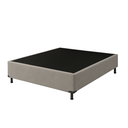 Ver imagem 2 de Base Cama Box Casal com Cabeceira Cinza 138x188cm