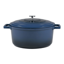 Ver imagem 1 de Cacarola 28cm One Azul Revestimento Interno Preto - Jomafe 76141228