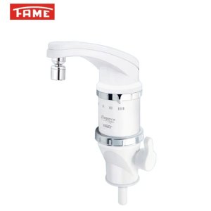 Torneira Elétrica Fame Elegance 4T de Bancada 220V 5400W Branca