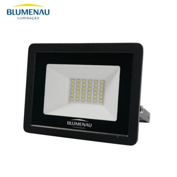 Refletor LED Blumenau 30W Luz Decorativa Verde - Bivolt