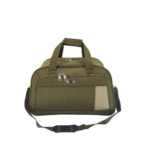 BOLSA DE VIAGEM LONA MÉDIA RÍGIDA UNISSEX - UN - Marrom - 1