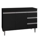 Ver imagem 1 de Balcão de Pia Andréia 100 Cm Preto – Ajl