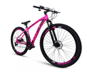 Ver imagem 2 de Bicicleta Off Firefly Aro 29 - 24 Marchas Cor:rosa Neon;tamanho do Quadro:21"