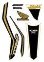 Ver imagem 1 de Kit Adesivo Faixa Protetor Cg Titan 160 Preto e Bege Ano 2018 a 2021 Cobra Motoparts