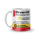 Ver imagem 1 de Caneca Criativa com Estampa de Remédios Engraçados Divertil