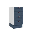 Ver imagem 2 de Balcão 4 Gavetas 40cm sem Tampo Arizona CabeCasa MadeiraOriginals