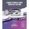 Forro Térmico Capa para Tabua de Passar Roupas em Algodao Aluminizado com Espuma Interna:120x45cm - 3