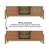 Rack para TV até 60 com 1 Porta 2 Gavetas 2 Nichos - 5