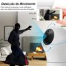 Câmera Ip C360 de Segurança Wifi 2 Antenas Robô Hd 1080p sem Fio 360º Áudio Visão Noturna - 8165hp - 3