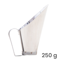 Ver imagem 2 de Concha Medidor para Cereais Ração Aço Inox 250 Gramas - Gudim
