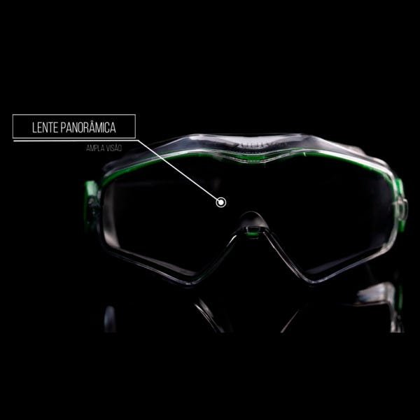 Óculos de proteção 6x3 Ampla Visão Com Encaixe Para Protetor Facial Univet - 3
