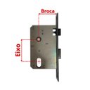 Ver imagem 2 de Fechadura Serralheiro Porta Metálica Branca Externa - Mgm