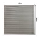 Ver imagem 3 de Persiana PVC Trilho Metálico 140LARG X 140ALT - Cinza