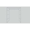 Gazebo Telado Pergolado Dourado para Decorar com Flores, 200cm Portátil e Desmontável - 1