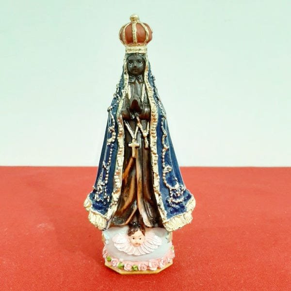 Imagem de Nossa Senhora Aparecida de Resina - 15 cm - 1