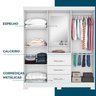 Guarda-Roupa Roupeiro Notavel Nt 5015 4 Portas 3 Gavetas - Nt5015 - 3