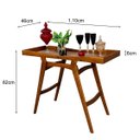 Ver imagem 7 de Aparador Buffet Sala Estar Cantinho Café Decoração Hall Bar Decorativo Gourmet Cozinha Entrada Peque