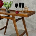 Ver imagem 4 de Aparador Buffet Sala Estar Cantinho Café Decoração Hall Bar Decorativo Gourmet Cozinha Entrada Peque