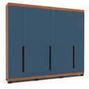 Ver imagem 4 de Guarda Roupa Casal 6 Portas 240cm Madrid Politorno Móveis