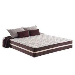 Cama Box Casal Anjos com Baú + Colchão de Molas - Anjos - Superlastic 138cm - Branco - 5