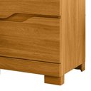 Ver imagem 4 de Mesa Cabeceira para Quarto 51cm 2 Gavetas Athenas Cinamomo Z17 - Mpozenato