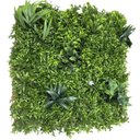 Ver imagem 1 de Painel Jardim Vertical Artificial Modulo de 50x50cm - F5067g