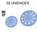 Ver imagem 2 de Ralo Grelha de Aço Inox Japonês Abre Fecha Redondo Grande Tampa Ralo
