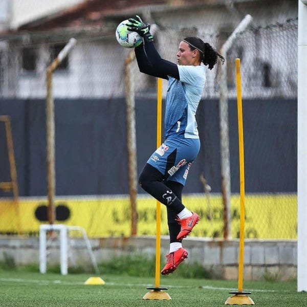 Luva Three Stars Kick Goleiro Profissional - Preto - M - 2
