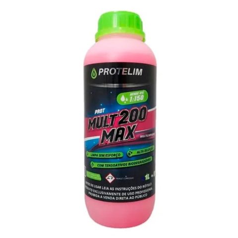 Prot Mult200 Max Desengraxante Alcalino Limpador Multiuso 1L