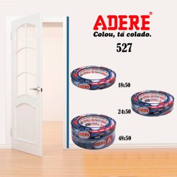 Fita Crepe Azul Pintura Imobiliária 50m 527 Adere - 48x50 - 3