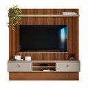 Ver imagem 1 de Painel Home para TV 75 Polegadas Authentique Freijó/Off White 180cm Linea Brasil