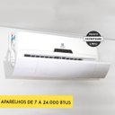 Ver imagem 1 de Defletor para Ar-Condicionado Split Universal Ajustável - 7 à 24.000 BTUS