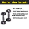 Kit Colchonete espuma + Halter sevado 1kg + Caneleira de peso 1kg - 7