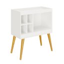 Ver imagem 2 de Rack Adega Estante para Vinhos e Whisky - Branco
