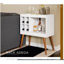 Ver imagem 3 de Rack Adega Estante para Vinhos e Whisky - Branco