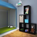 Ver imagem 3 de Nicho Empilhável 38x35,5x35,5 Cms Nb 355 - Preto