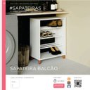 Ver imagem 3 de Sapateira Balcão - Armário para sapatos - Branco