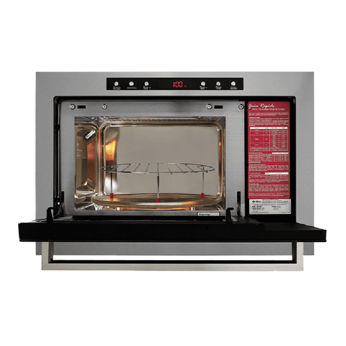 Forno Micro-ondas Fischer de Embutir 25l com Dourador 220v Inox - 3