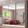 Guarda-roupa Casal 100% Mdf Madesa Royale 3 Portas de Correr com Espelho - 2