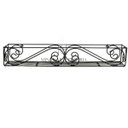 Ver imagem 1 de jardineira floreira design 150 x20x15 cm ferro suporte parede janela decoração arte suporte