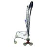 Carrinho de Mão 8 Rodas Sobe Escada Carga Dobravel em Aluminio Estoque Compras - 5