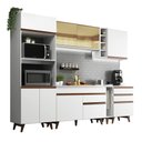 Ver imagem 3 de Armário de Cozinha Completa 270cm Branco Reims Madesa 01