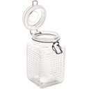 Ver imagem 2 de Pote Herm&eacute;tico de Vidro Borossilicato C/metal Preto 10x19cm