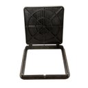 Ver imagem 3 de Tampa Pvc Esgoto Elétrica Caixa Passagem 40x40 Articulada