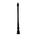 Ver imagem 1 de Poste Colonial Jardim Decoração N05 de Ferro Fundido 182cm