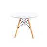 Mesa Infantil Eiffel Redonda Branca - 60cm - 2